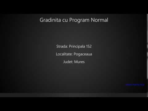 Gradinita cu Program Normal Pogaceaua