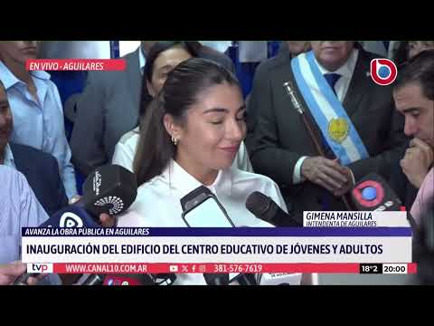 Aguilares inauguró nuevo edificio para el Centro Educativo de Jóvenes y Adultos