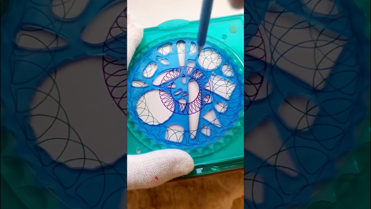 くるくる 《553》 #ひまつぶし #shorts #spirograph #スピログラフ