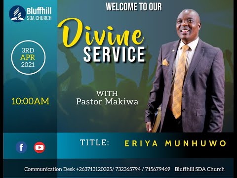 Pastor Makiwa ||  Eriya Munhu Sesu || 03 April 2021