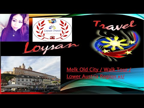 Melk Old City / Walk Tour / Lower Austria Region 🇦🇹/