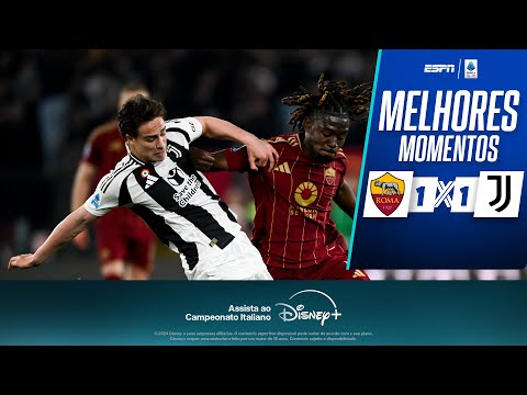 Gols e lances de Roma x Juventus