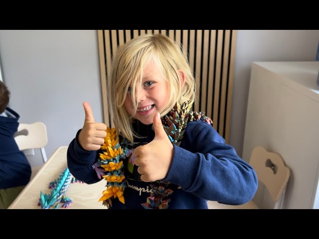 Vídeo relacionado con Set de 4 Huevos de dragón Impresos en 3D con Dragones articulados en su Interior Juguete Fidget de dragón para niños y Adultos Decoración para casa Oficina Regalo para Pascua Navidad cumpleaños