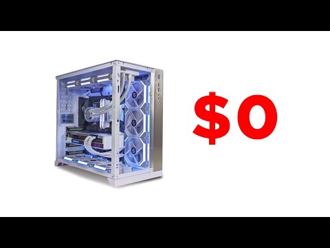 How to Build a PC with No Money (just copy me)
