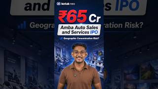 Amba Auto Sales IPO Review - ₹65 Crore SME IPO | Opening from 27th - 29th April 2026