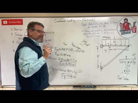 Mechanics of Materials: Lesson 47 - Combined Loading Continued…