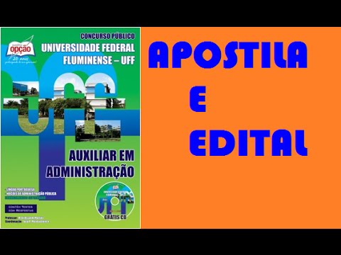 Apostila Auxiliar em Administração Concurso UFF 2015