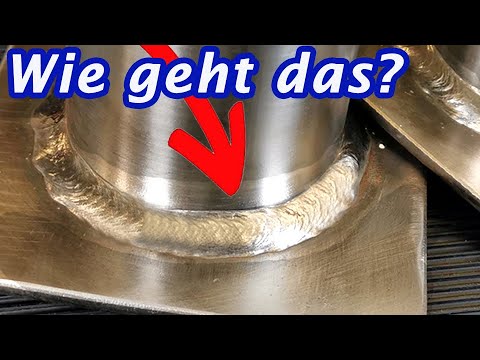 Edelstahl schweißen mit Puls-  Ipotools MIG 210