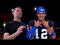 Forrest Griffin & Magician Mat Franco Help BYU Unveil New Jerseys!!