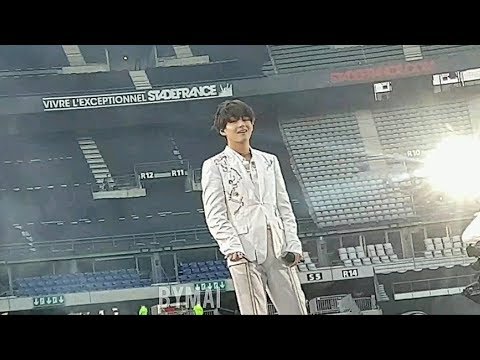 20190608 BTS (방탄소년단) SPEAK YOURSELF @Paris Day 2 - 'Wings' 👼직캠