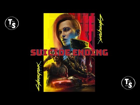 Cyberpunk 2077 - Suicide Ending #cyberpunk2077