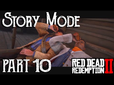 Red Dead Redemption 2 Gameplay Walkthrough Part 10 Drunken night out with my boy LEMMY! [RDR2]
