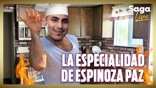 ESPINOZA PAZ deja ver su lado CULINARIO; Reveló cuál es su ESPECIALIDAD