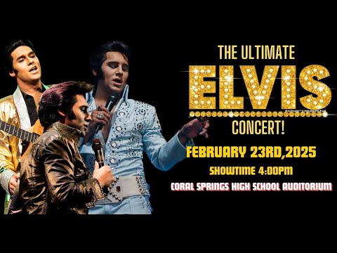 "The Ultimate Elvis Concert!" - Cote Deonath - Sunday February 23, 2025