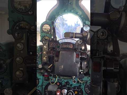 Inside A Mig21🤩🔥 #aviation #plane #airplane #cockpit #mig21 #fighterjet