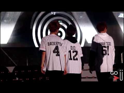 131006 EXO   Growl @ Kangnam Hanryu fastival  (Baekhyun focus)