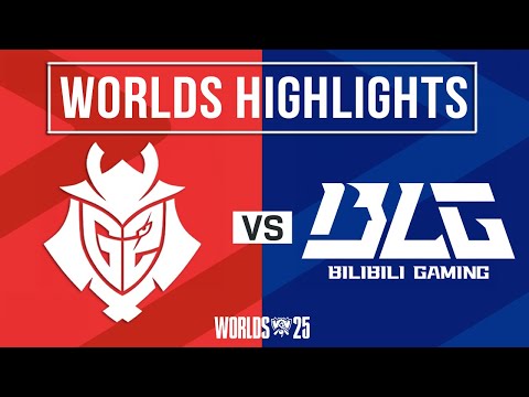 G2 vs BLG Highlights | Worlds 2025 Swiss Stage | G2 Esports vs Bilibili Gaming