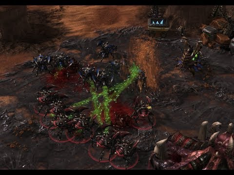 Lambo (Z) v ZhuGeLiang (Z) on Kairos Junction - StarCraft 2 - Legacy of the Void 2019