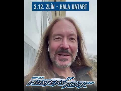 Zimní Masters of Rock 2022 - videopozvánka HAMMERFALL, Joacim Cans