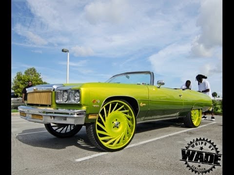 Limegold "Fatty Montana" 75 Vert Donk on 28" Asanti Wheels