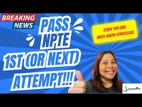 NPTE Exam: How to Pass on Your First Attempt – Study Tips & Must-Know Strategies!