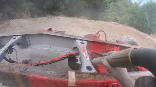 truck frame sandblasting chassis