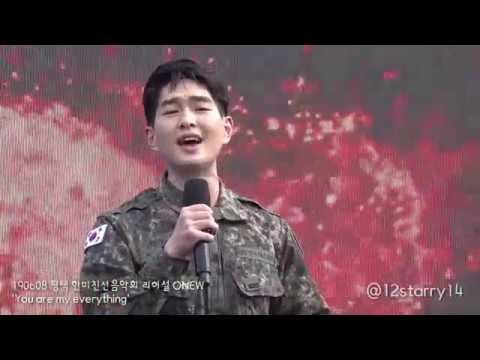 [4k] 190608 ONEW 리허설 you are my everything