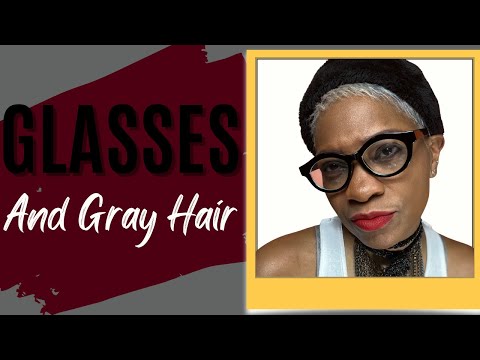 Glasses And Gray Hair | and how you can look more...