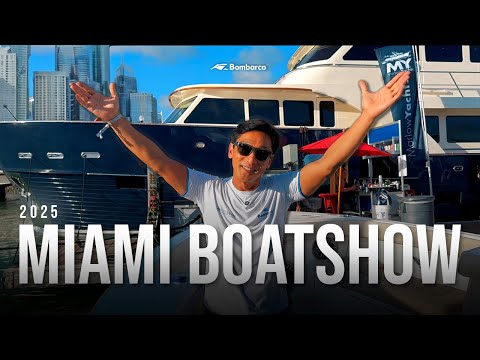 MIAMI BOATSHOW 2025 - DESCUBRA DETALHES DAS PRINCIPAIS EMPRESAS E INOVAÇÕES DO MUNDO DOS BARCOS -PT1