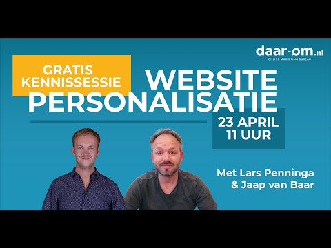 , title : 'Webinar Website Personalisatie'