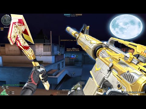 Crossfire NA/UK  2.0 : M4A1 S Royal Guard - Hero Mode X - Zombie V4