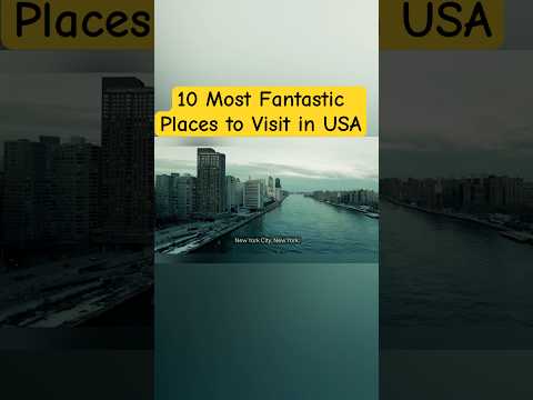 🔥 10 Most Fantastic Places to Visit in the USA 🇺🇸 | Must-See Travel Destinations! #shorts