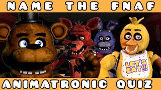 FNAF QUIZ: Name The Animatronic From The Picture #fnaf #quiz