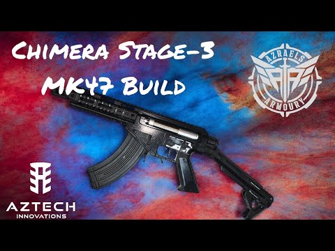 Fully Upgraded Mk47 Chimera Gel Blaster