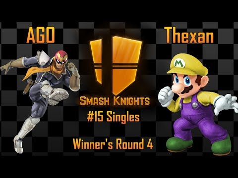 Smash Knights #15: AGO(C Falcon) vs. Thexan(Mario) WR4