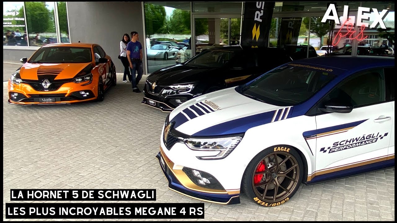 LES RENAULT MEGANE 4 RS TROPHY LES PLUS PREPARER D'EUROPE !! 😱🔥 SCHWAGLI PRESENTE SA HORNET 5 !!