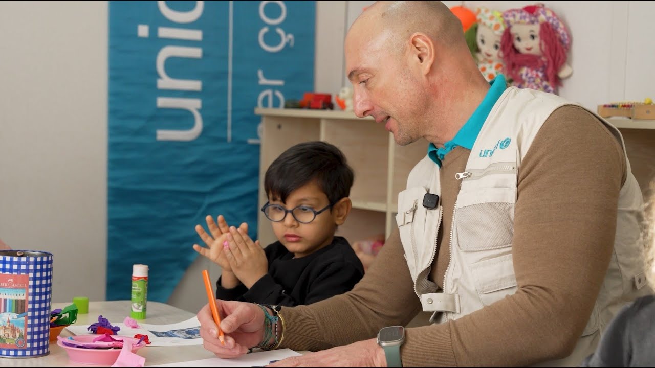 UNICEF Representative Paolo Marchi visited Hatay on the third anniversary of the earthquakes