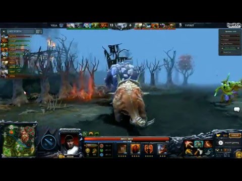 Vega vs Spirit - Game 1 [Partial] - Shanghai Major Qualifiers