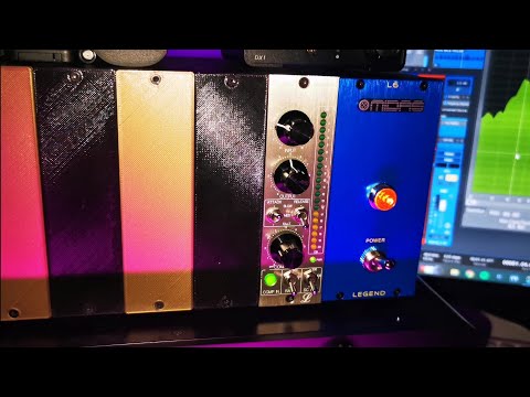 HOW NOISY IS THE £200 MIDAS L6 FOR USING 500 SERIES ANALOG GEAR??