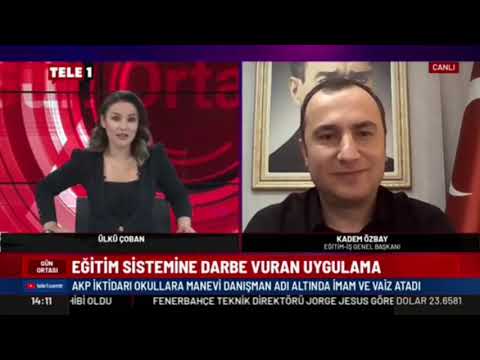 Genel Başkanımız Kadem Özbay Tele1 Tv`de Milli Eğitim Bakanlığı`nda uygulanmaya başlanan ÇEDES projesi ile ilgili açıklamalarda bulundu. | EĞİTİM İŞ