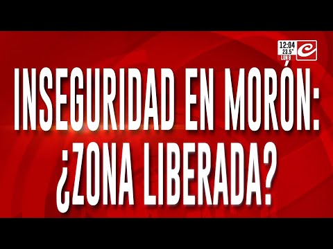 Inseguridad en Morón: ¿Zona liberada?
