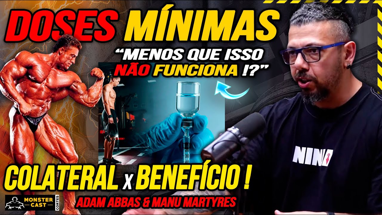 DOSES MINIMA: SAIBA QUAL DOSE USAR NO VERDADEIRO CICLO LOW DOSE ! | ADAM & MANU