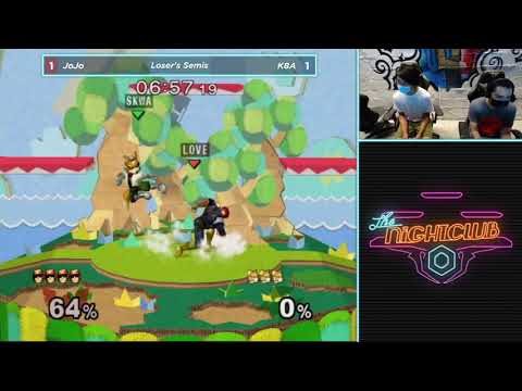 The Nightclub S1E6: JoJo (Captain Falcon) vs K8A (Fox) - Losers Semis