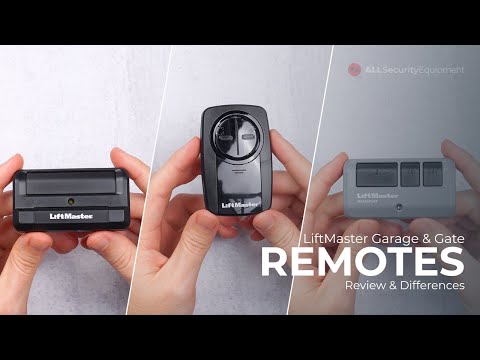Cracking the Code: Understanding the 3 Types of LiftMaster Garage Door & Gate Operator Remotes
