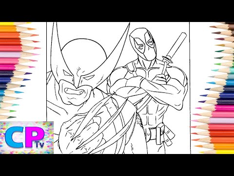Wolverine with Deadpool Coloring Pages/Elektronomia - United/Elektronomia - Energy (Original Mix)