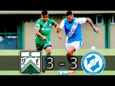 FERRO 3 - 3 VILLA SAN CARLOS | (Los Goles) | Amistoso de pretemporada