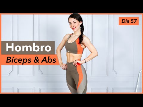 Hombro, Bíceps y Abdomen / Rutina RUDA | Día 57 - POWER Glow Up