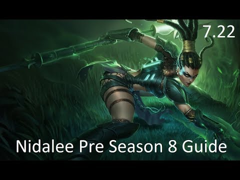Pre Season 8 BRUISER NIDALEE TOP GUIDE - Patch 7.22 - Best Runes and Build
