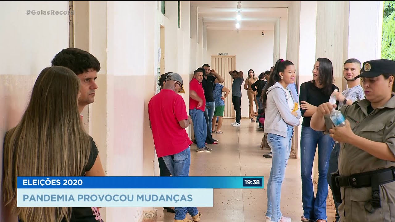 ELEIÇÕES 2020 PANDEMIA PROVOCOU MUDANÇAS