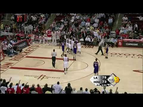 60. Kobe Bryant TAKES OVER in the 4th after Scuffle with Ron Artest vs Rockets - March 11, 2009